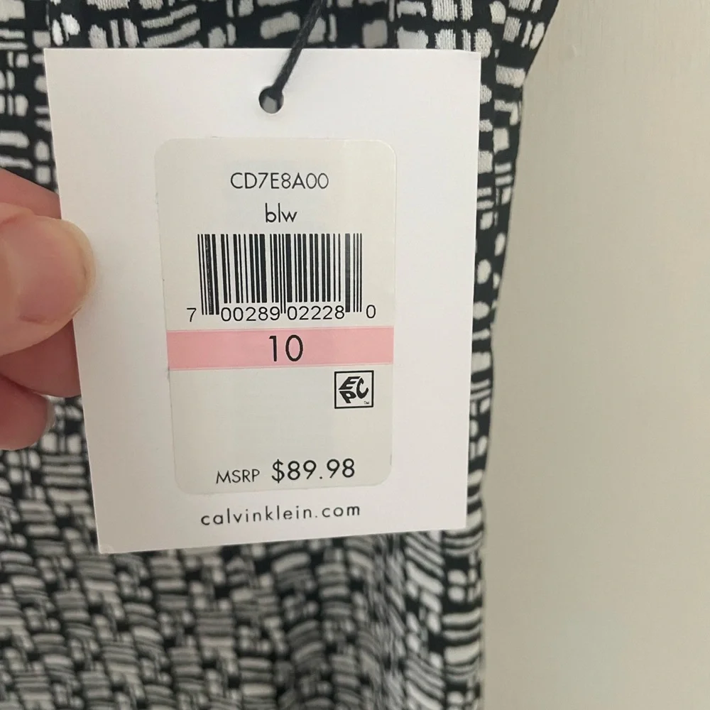 Calvin Klein Sleeveless Sheath Dress - Picture 3 of 4